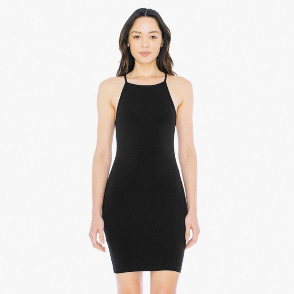 AMERICAN APPAREL black bodycon dress